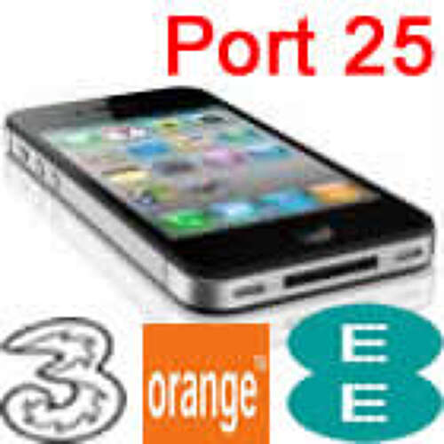 iPhone / iPad... How to solve problems sending email when using Three, Orange, EE etc (port 25 being blocked)