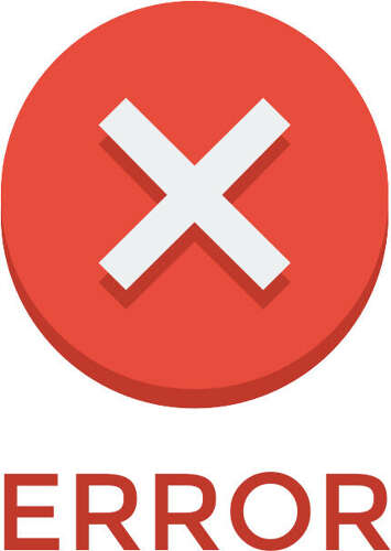 Im getting an error message...