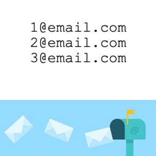 How do I add multiple email addresses to my mail account?